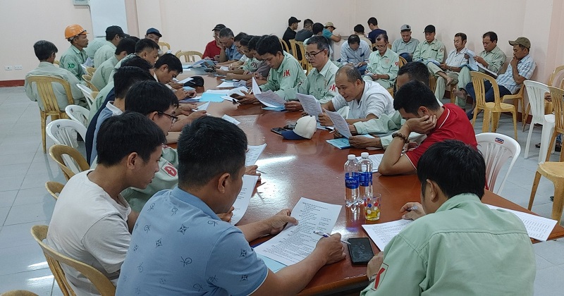 Khai giảng khóa huấn luyện An toàn & Vệ sinh lao động cho Công ty Hữu hạn xi măng Luks (Việt Nam)
