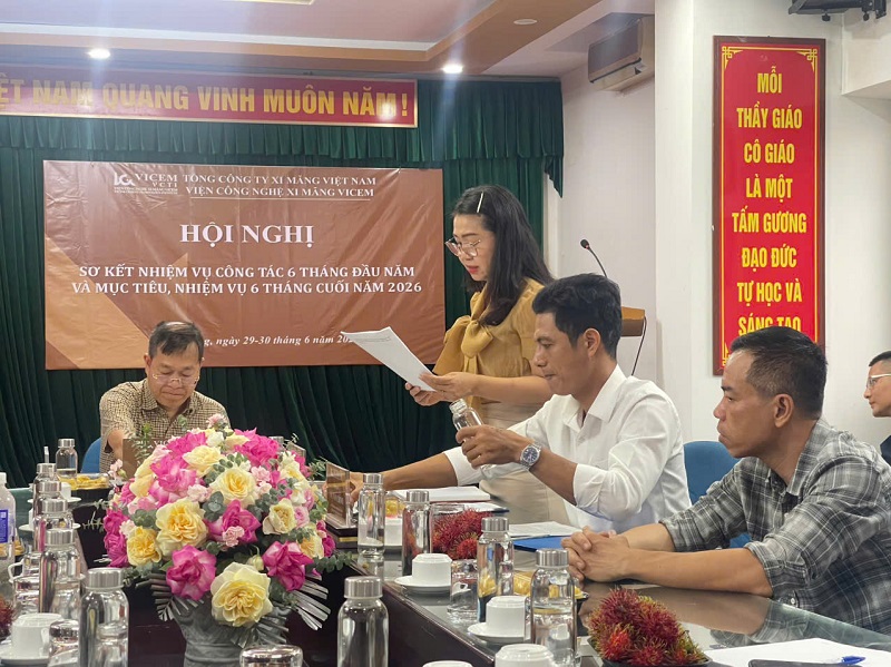 Hội nghị Sơ kết nhiệm vụ công tác 6 tháng đầu năm và mục tiêu, nhiệm vụ 6 tháng cuối năm 2026